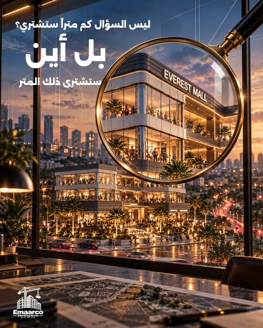 ليس السؤال كم متراً ستشتري.. بل أين ستشتري ذلك المتر؟